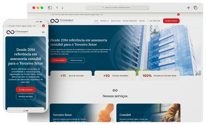 criação de site para contabilidade