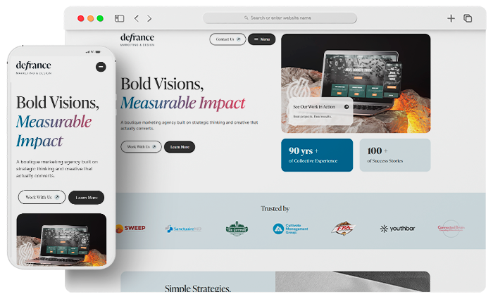 criação de site para agência